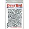 Deep Red Stamps Rocks Background Rubber Cling Stamp 3 x 4 inches